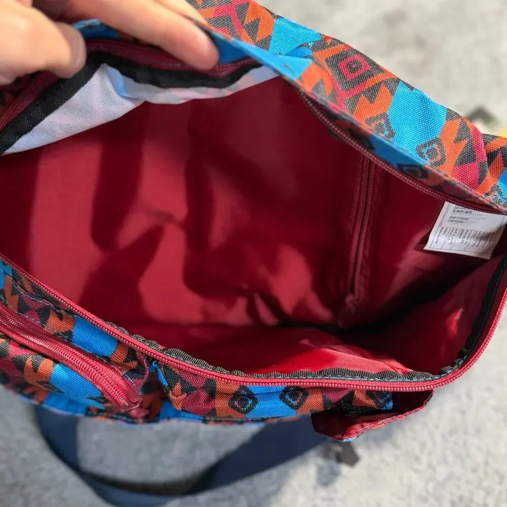 NEW KAVU Rope Sling Bag Aztec Navajo Print